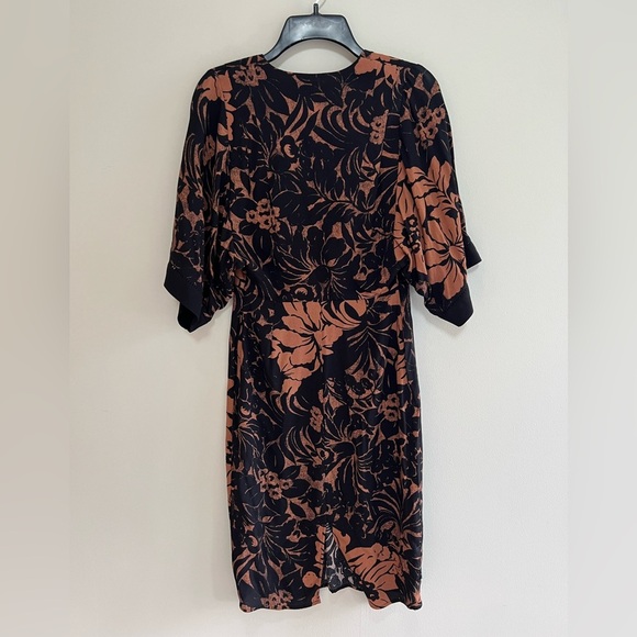 Anthropologie Maeve Mirabilis Batwing Kimono Sleeve Knee Length Dress, size 0 - Picture 4 of 11